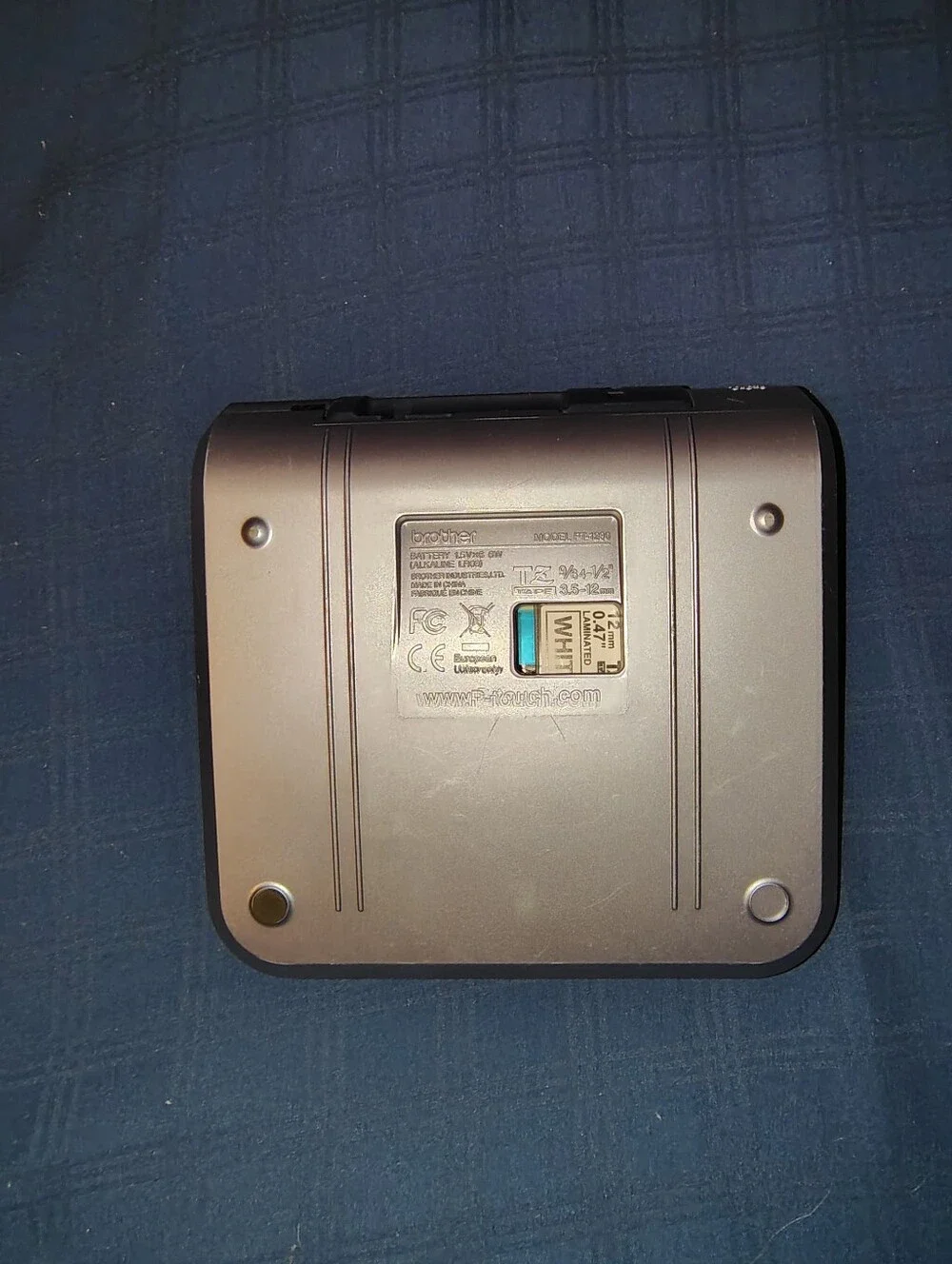 Brother touch label
